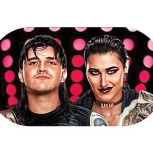 Rhea Ripley, Dominik Mysterio, Stickers Decal, wrestling, Sports, TV show, WWE